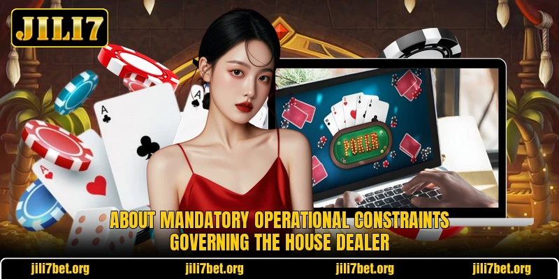 About mandatory operational constraints governing the house dealer About mandatory operational constraints governing the house dealer