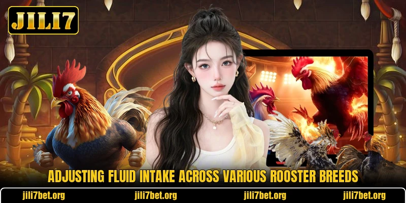 Adjusting fluid intake across various rooster breeds Adjusting fluid intake across various rooster breeds