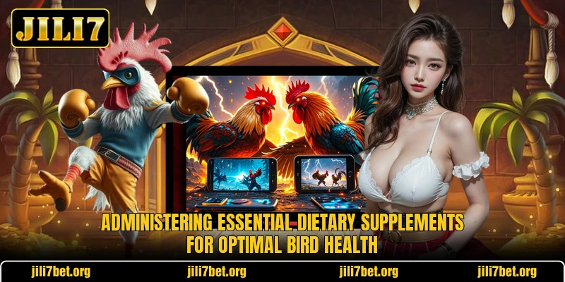 Administering essential dietary supplements for optimal bird health Administering essential dietary supplements for optimal bird health