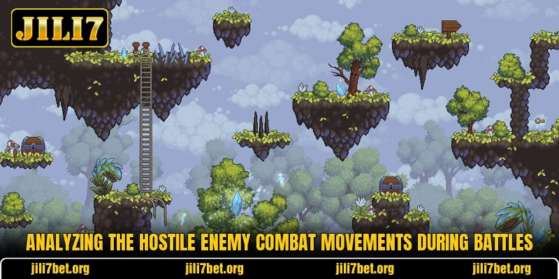 Analyzing the hostile enemy combat movements during battles Analyzing the hostile enemy combat movements during battles