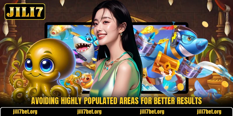Avoiding highly populated areas for better results Avoiding highly populated areas for better results