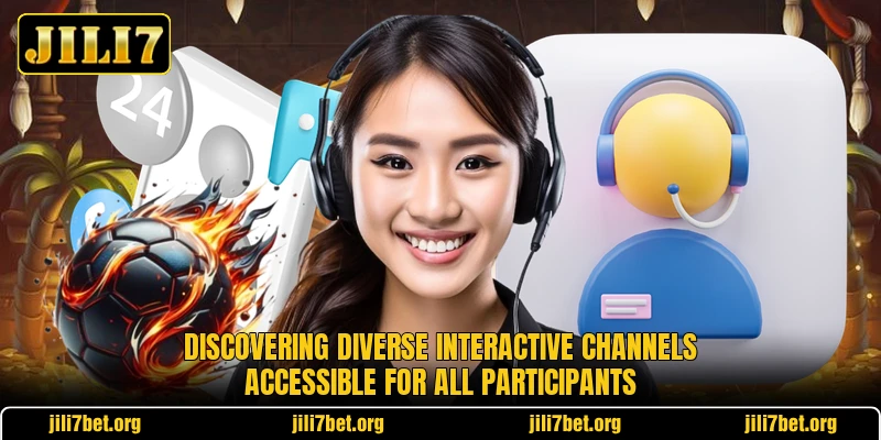Discovering diverse interactive channels accessible for all participants Discovering diverse interactive channels accessible for all participants