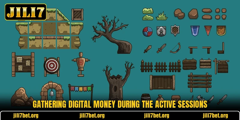 Gathering digital money during the active sessions Gathering digital money during the active sessions