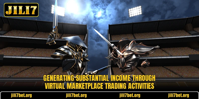 Generating substantial income through virtual marketplace trading activities Generating substantial income through virtual marketplace trading activities