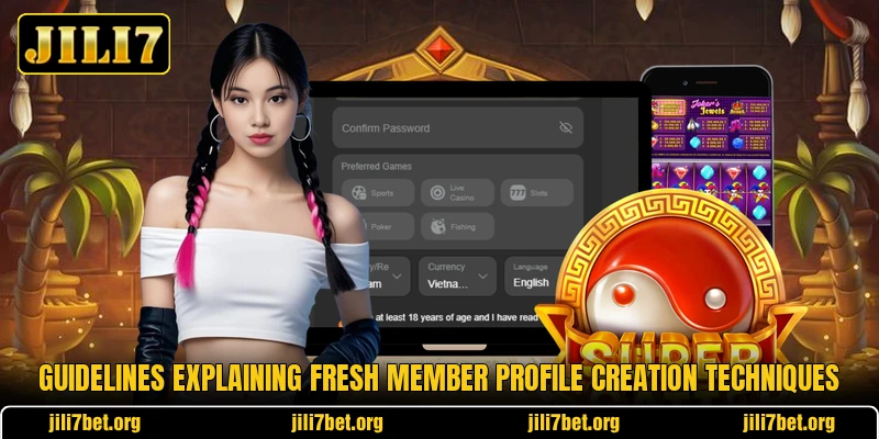 Guidelines explaining fresh member profile creation techniques Guidelines explaining fresh member profile creation techniques