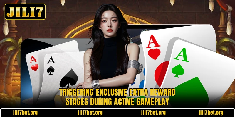 Triggering exclusive extra reward stages during active gameplay Triggering exclusive extra reward stages during active gameplay