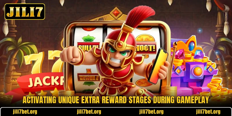 Activating unique extra reward stages during gameplay Activating unique extra reward stages during gameplay