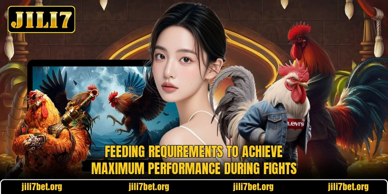 Feeding requirements to achieve maximum performance during fights Feeding requirements to achieve maximum performance during fights