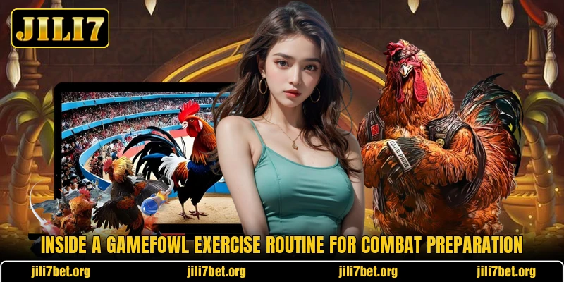 Inside a gamefowl exercise routine for combat preparation Inside a gamefowl exercise routine for combat preparation